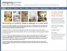 Tablet Screenshot of designingwomen.com.au